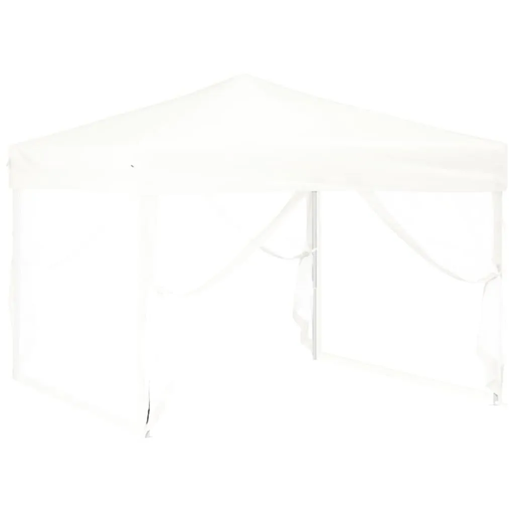 Tonnelle pliante 3x3 m avec côtés : la solution pour vos fêtes abritées - 4