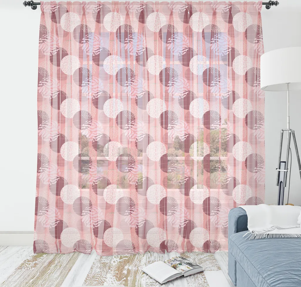 ABAKUHAUS Batik Tovaglia, Batik Hippie Rosso Marrone, Rettangolare per Sala da Pranzo e Cucina, 140 cm x 200 cm, Rosso Marrone