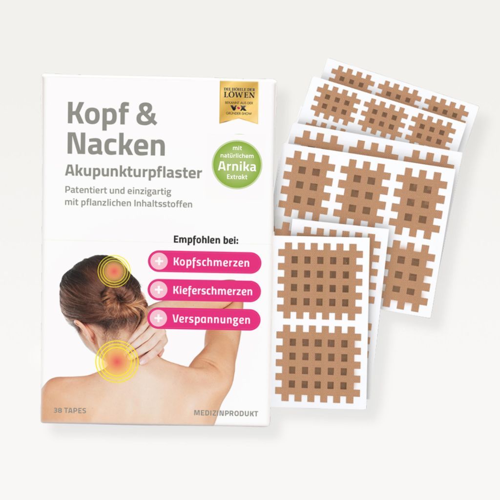 Aktimed Kopf & Nacken Akupunkturpflaster mit Arnika Produktbild 