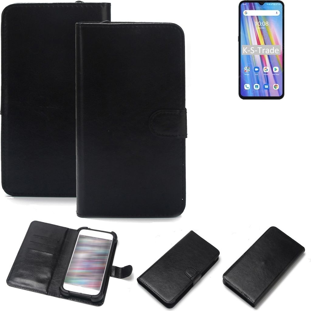 K-S-Trade Handyhülle Schutzhülle kompatibel mit UMIDIGI A11 Handy Schutz Hülle Handyhülle Bumper schwarz 1x