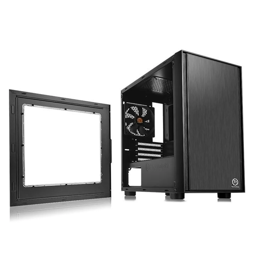 Case PC Thermaltake Versa H17 Window Nero - Mini Tower Gaming Elegante - 8