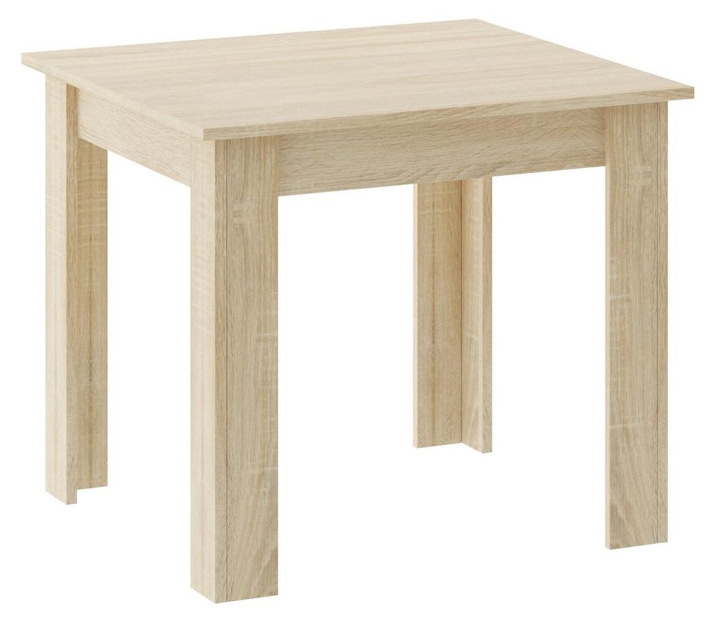 Tavolo da pranzo Cucina Salotto Ufficio Np 80X80 Rovere Immagine del prodotto 