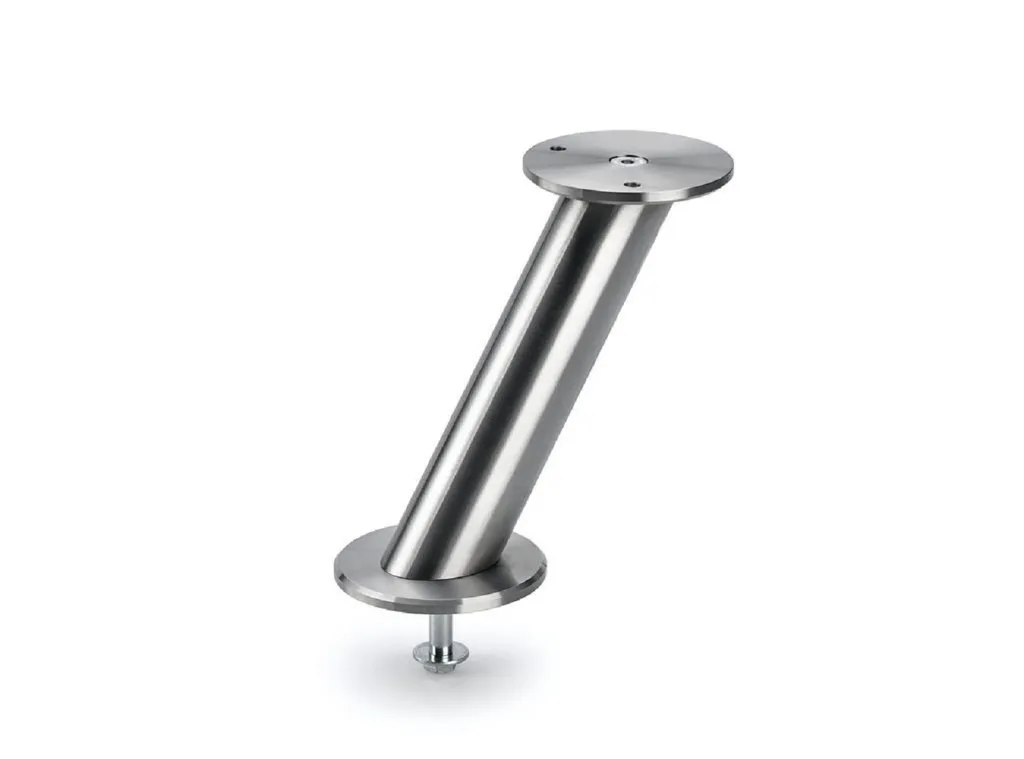 Supporto Bancone Inclinato Naber Capitello 170mm | Acciaio Inox