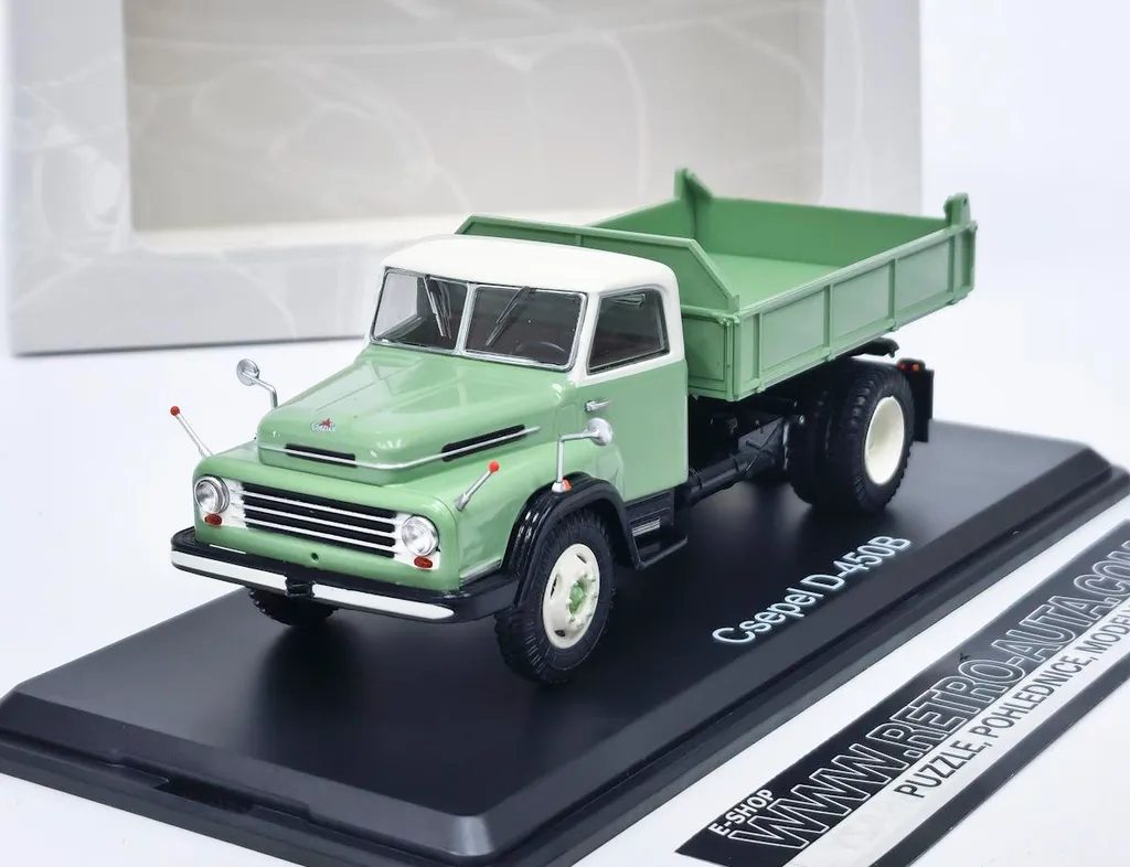 Complétez votre Collection 1:43 avec le Camion Csepel D-450 Vert
