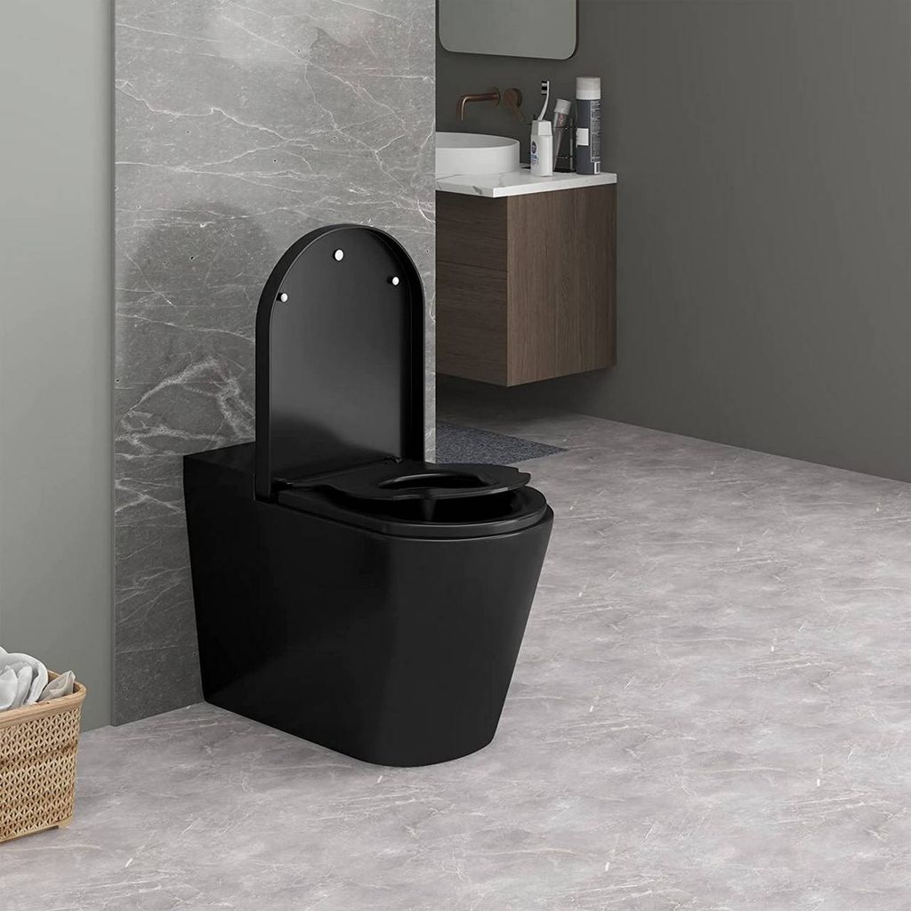 WOLTU Toilettendeckel mit Kindersitz, WC-Sitz mit Produktbild 7