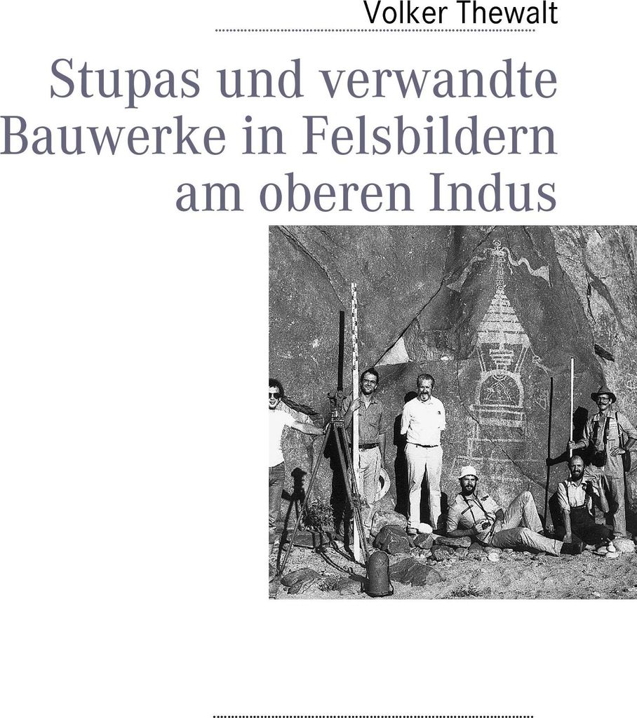 Stupas und verwandte Bauwerke in Felsbildern am oberen Indus
