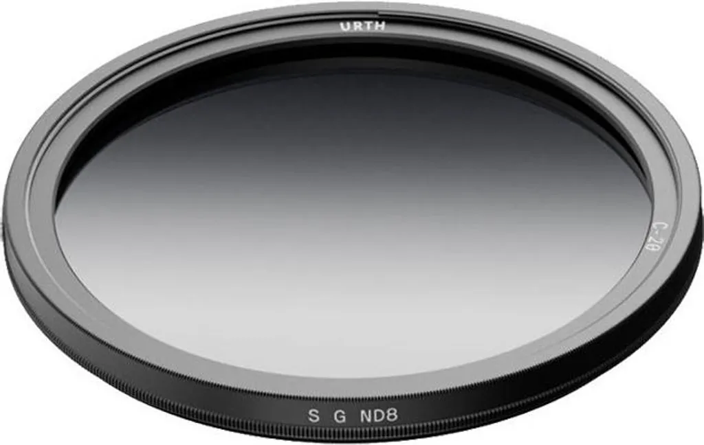 Filtre ND8 Gradué Doux Urth Plus+ 58mm pour Objectif Photo de Précision