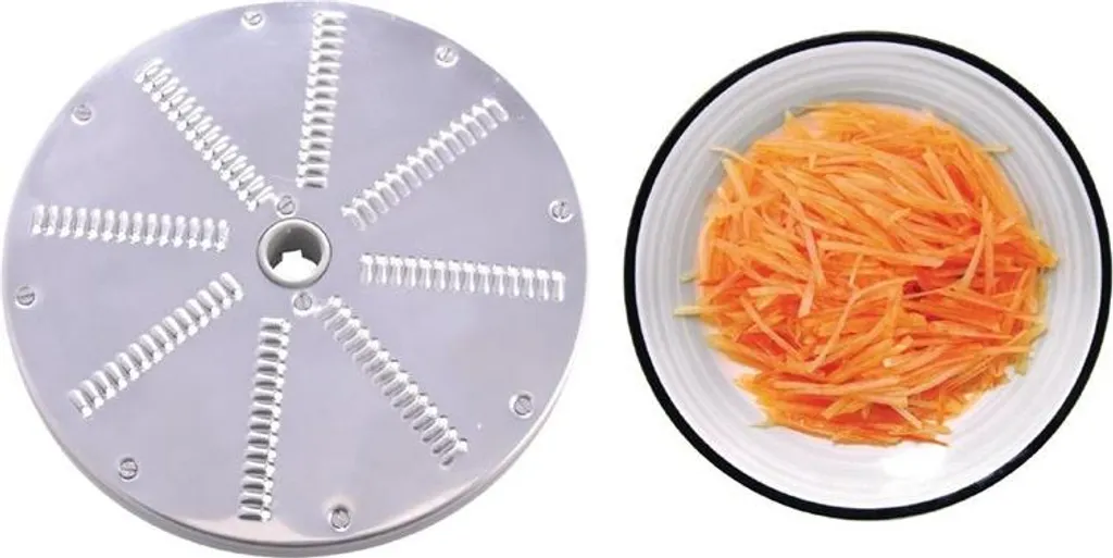 Disque à râper de 3 mm pour préparation de crudités Buffalo - Durable