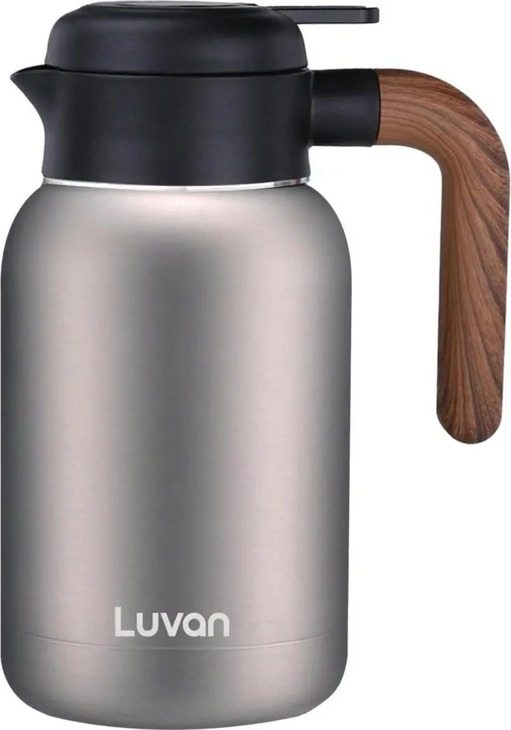 Luvan Caraffa Termica 2L Argento: Design e Isolamento Top Gamma