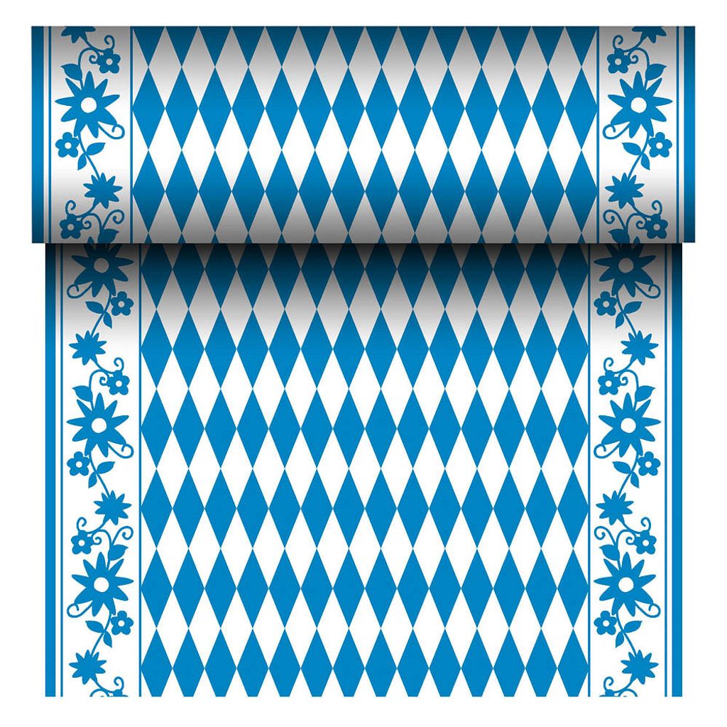 Tischläufer, stoffähnlich, Airlaid 24 m x 40 cm "Bayrisch Produktbild 