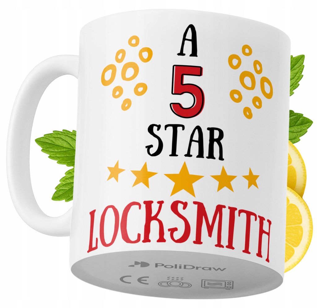 Lustige Tasse für Schlüsseldienste - Kaffee- oder Teetasse mit witzigem Textdesign - ideal für Geburtstage, Namenstage, Feiertage und besondere ...