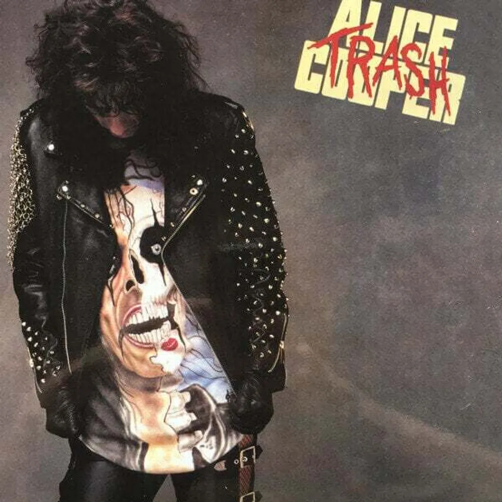 Retrouvez le Son Analogique Alice Cooper Trash LP Vinyle Sans Perte