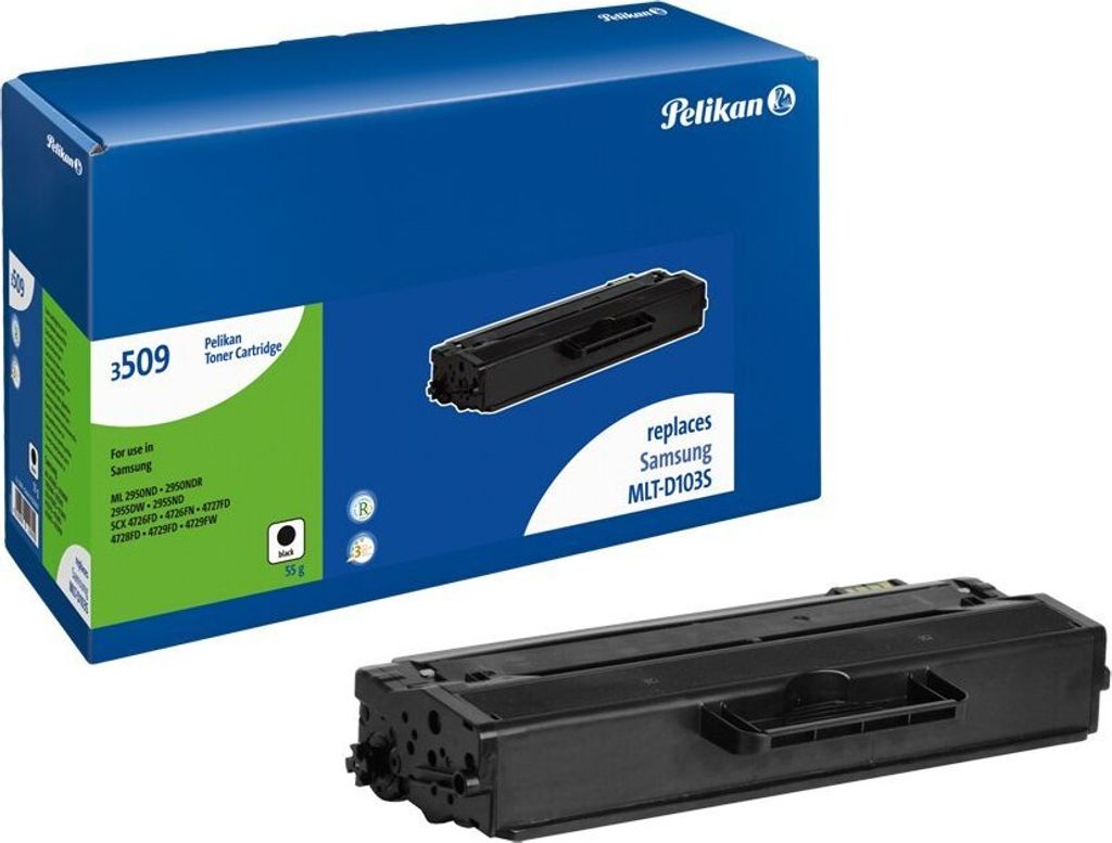 Pelikan - Schwarz - Tonerpatrone (entspricht: Samsung MLT-D103S ) - für Samsung ML-2950, 2955| SCX 4726, 4727, 4728, 4729