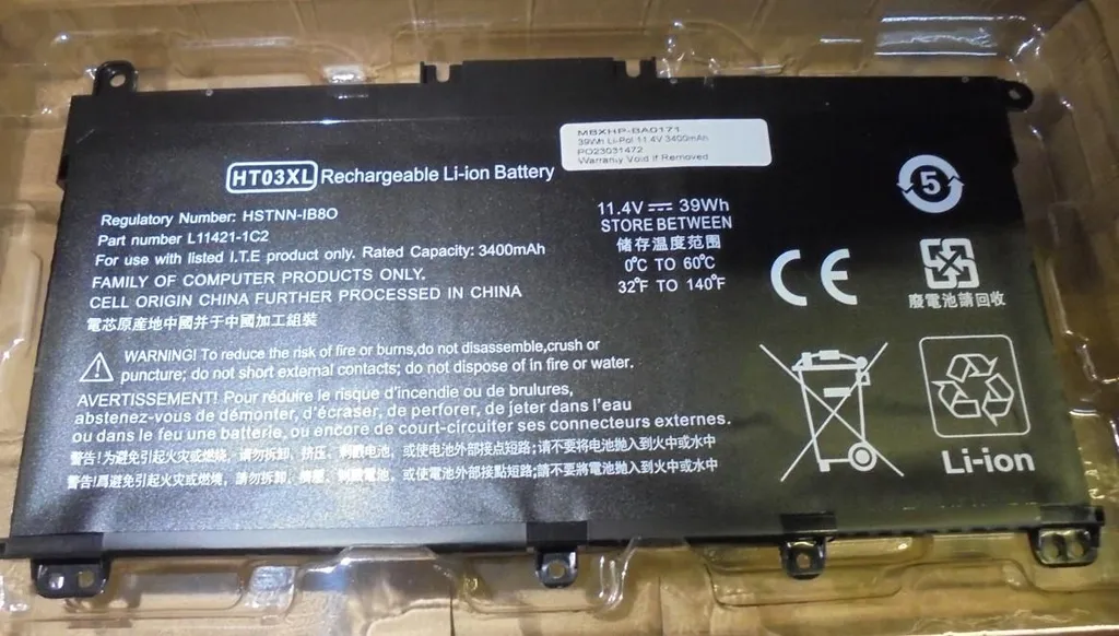 Réparer Autonomie PC HP - Batterie CoreParts 38.76Wh Solution Durable