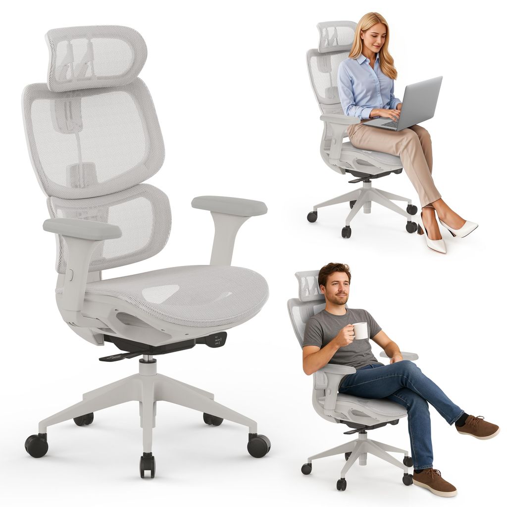 SENSE7 Nobu ergonomiczne krzesło biurowe krzesło do biurka Zdjęcie produktu 