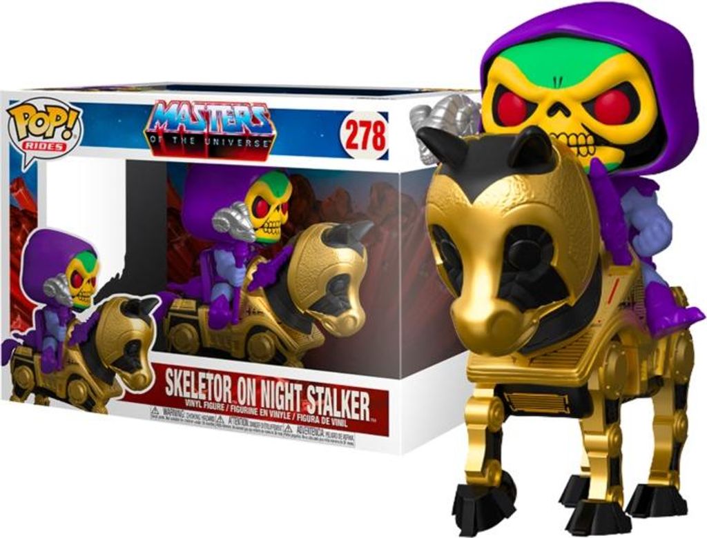 Funko POP! MOTU Skeletor a Night Stalker 278 XL Obrázok produktu 