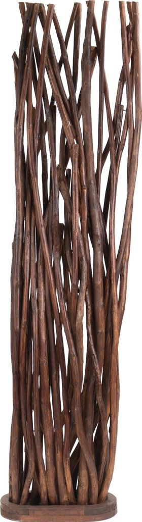 ZWEIGE RAUMTEILER BOTANIC | Teak Holz, 170x40cm | Äste Paravent