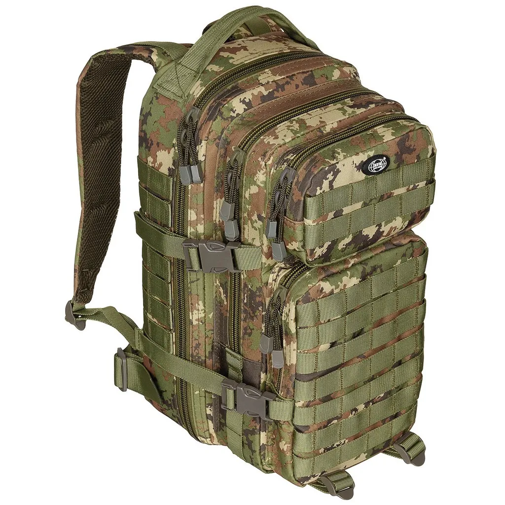 Zaino US Assault I Vegetato 20L - Zaino Militare Tattico Molle