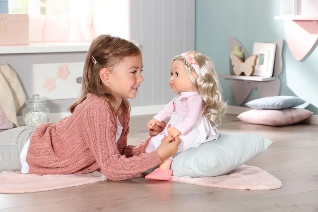 Poupée Bébé Annabell Sophia 43 cm : cheveux soyeux sans nœuds garantis - 7