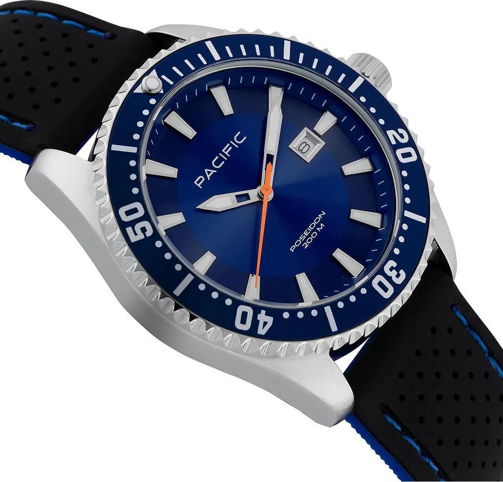 Orologio Pacific da uomo blu Pacific-PC00959 - 3