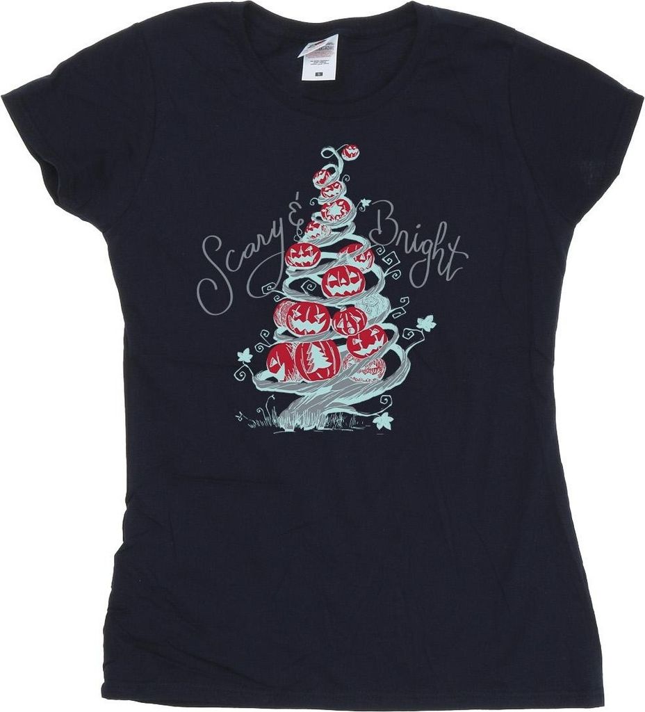 Disney - "The Nightmare Before Christmas" T-Shirt für Damen BI35853 (M) (Marineblau)