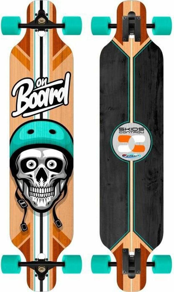 Longboard STAMP - 41" x 9" palcov - Truck 7 - farebný; Obrázok produktu 