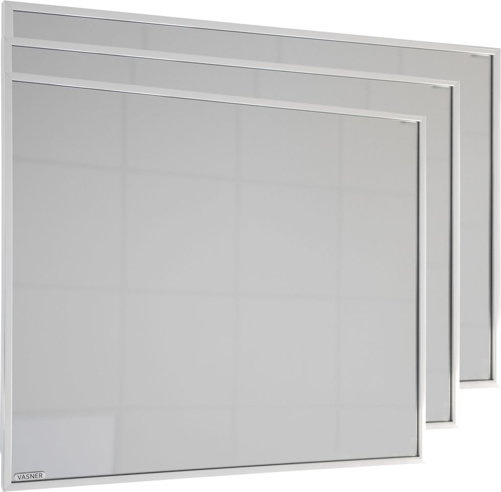 VASNER ZIPRIS S Classic Infrarotheizung Spiegel Chrom-Rahmen 400 - 900 Watt 600 Watt