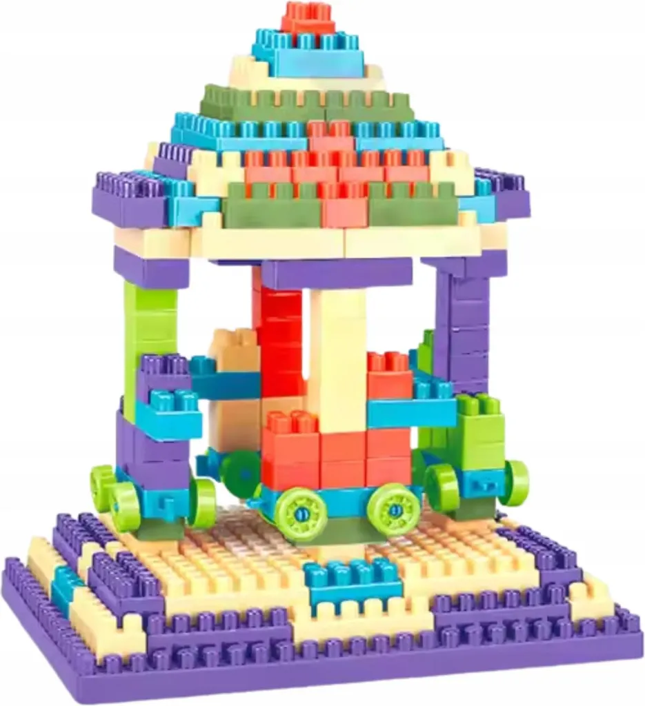Jeu d'Assemblage de 380 Briques Colorées pour Apprendre en Jouant - 4
