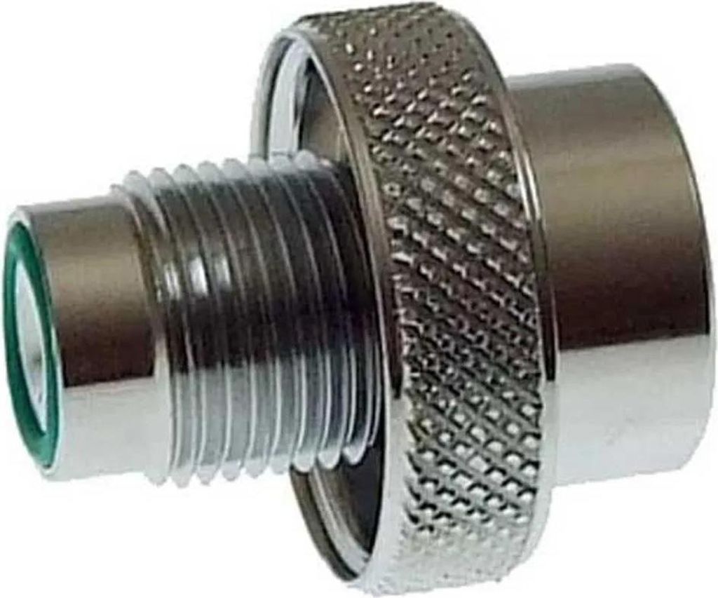 Metalsub Din 300 Stecker Auf Din 200 Buchse Adapter Grau  Produktbild 