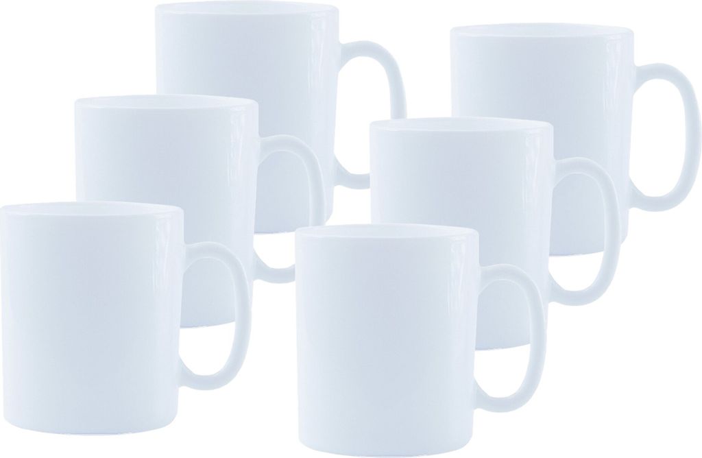 Kaffeebecher / Teebecher Evolution weiß 32cl - 6 Stück Produktbild 
