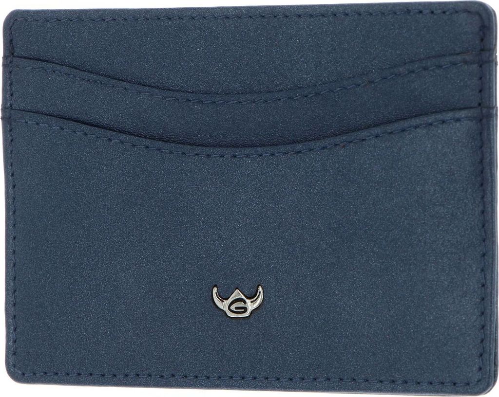 Golden Head Kartenhalter Valencia Credit Card Holder Saphir blau