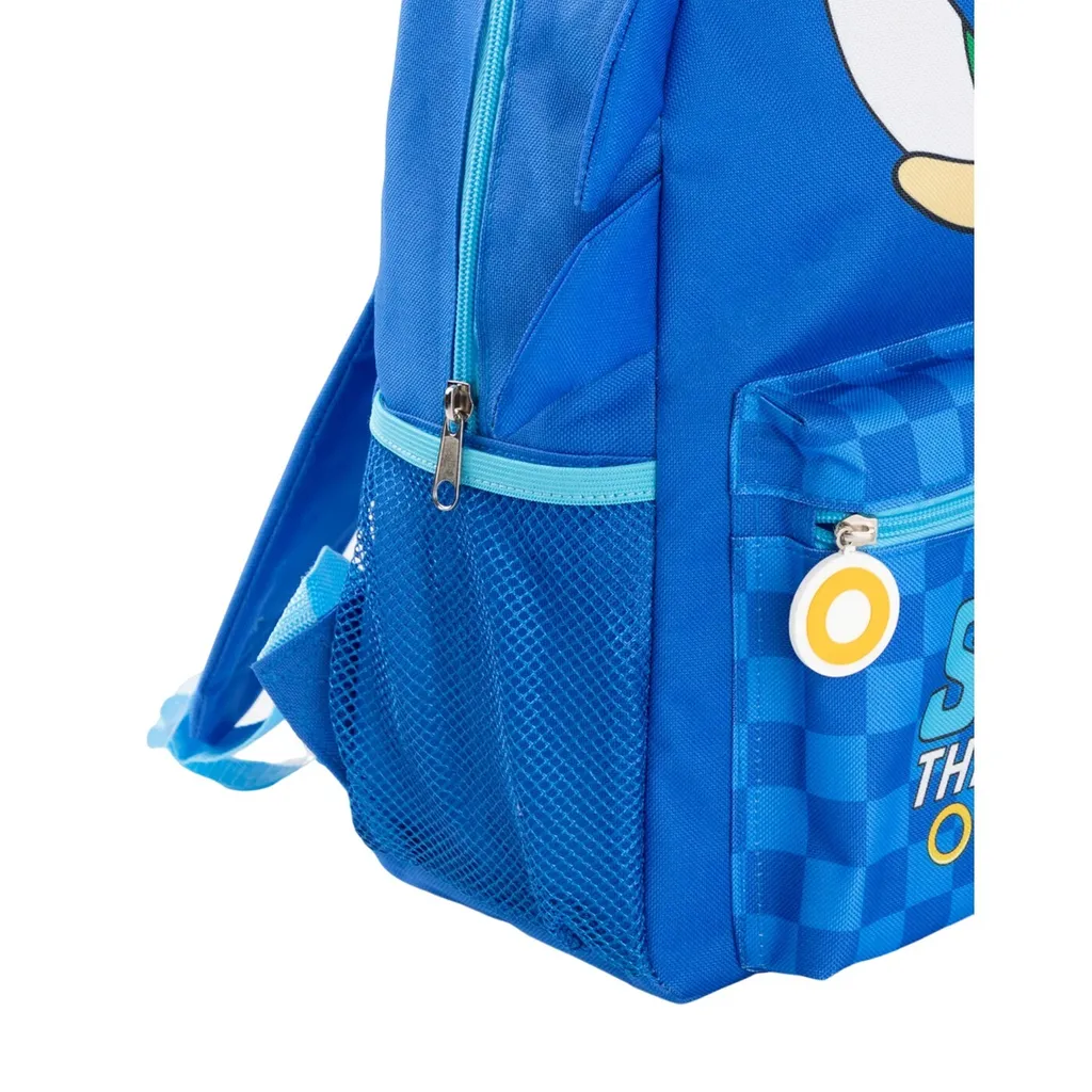 Zaino Sonic 3D Blu NS8449 - Per Piccoli Eroi alla Velocità del Suono - 3