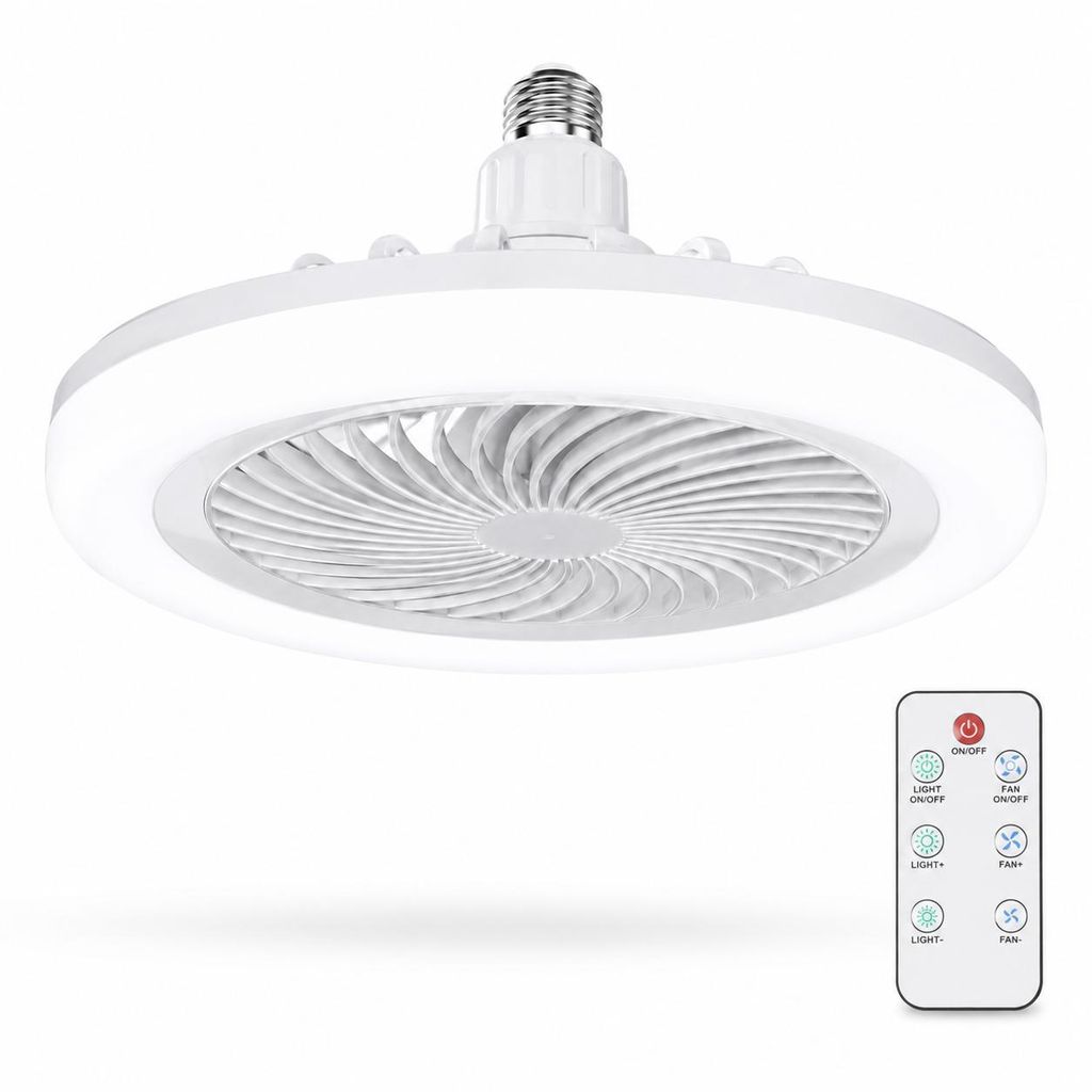 48W Deckenventilator mit LED-Licht, Deckenlampe mit Produktbild 