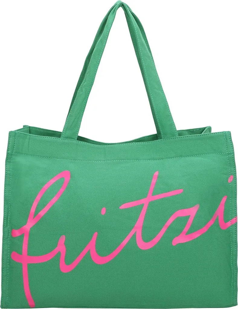 Sac à Épaule en Canvas Vert Fritzi aus Preußen - Finition Easy 01 Bio
