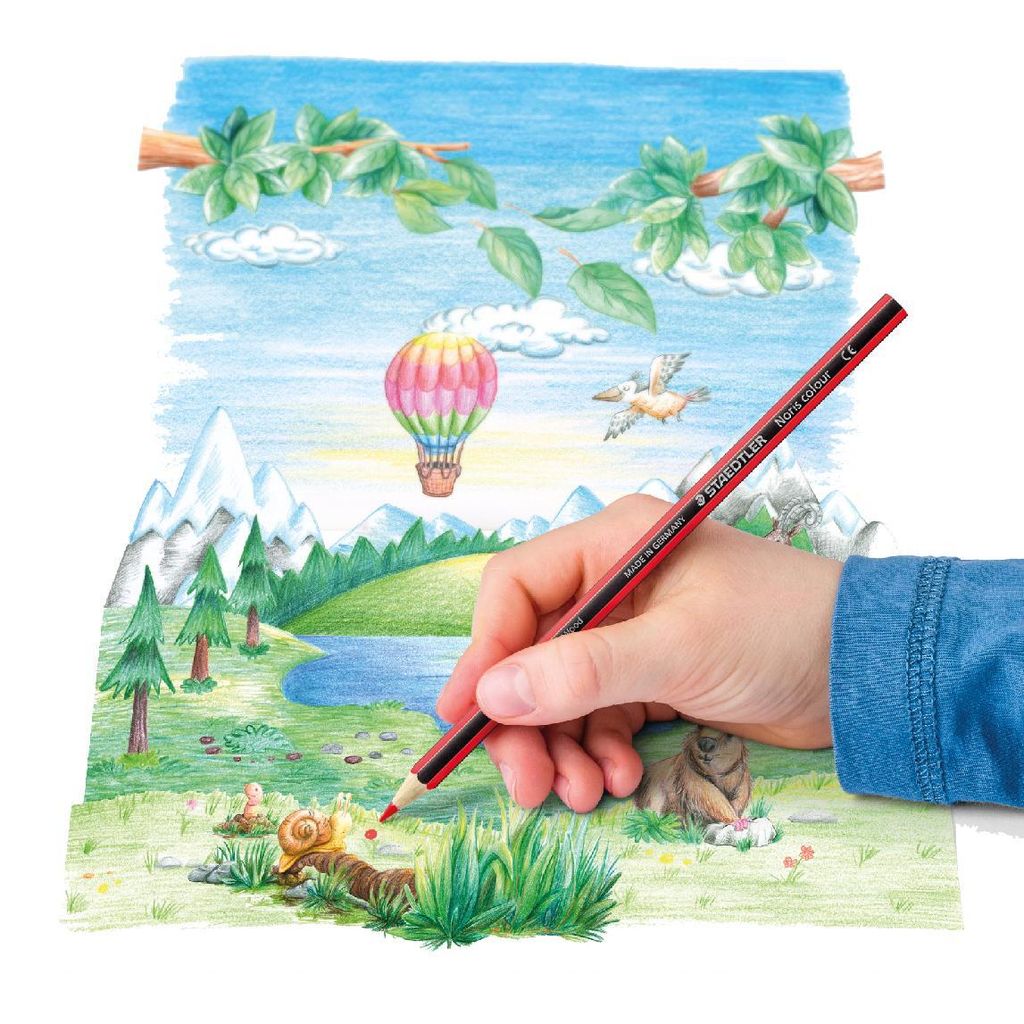 Noris® colour 185 Buntstift Kartonetui mit 12 Stück Produktbild 9