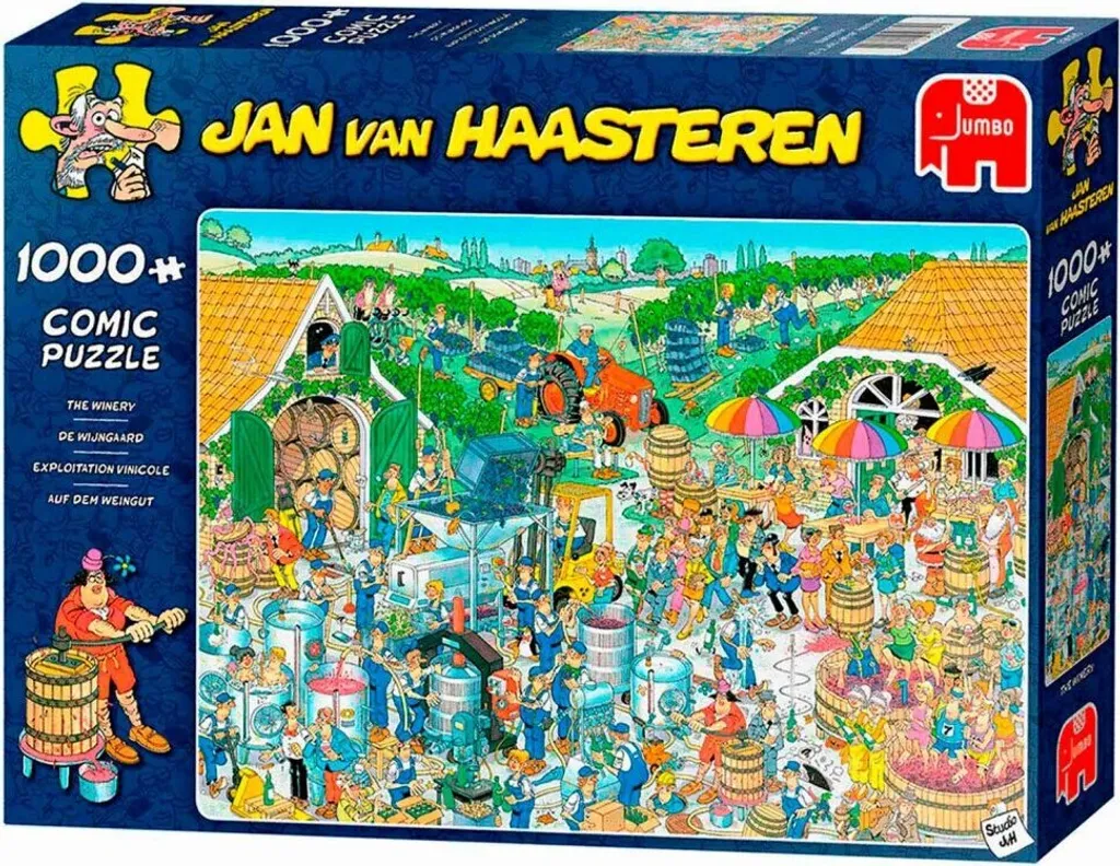 Puzzle Winiarnia 1000 Pièces - Impression Haute Définition et Détails - 5