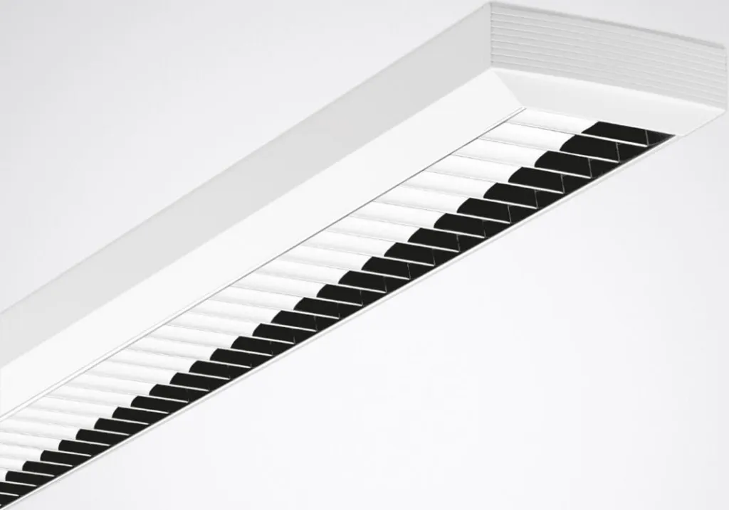 Trilux Atirion D-L #6484240 Luminaire LED à paralume en saillie blanc