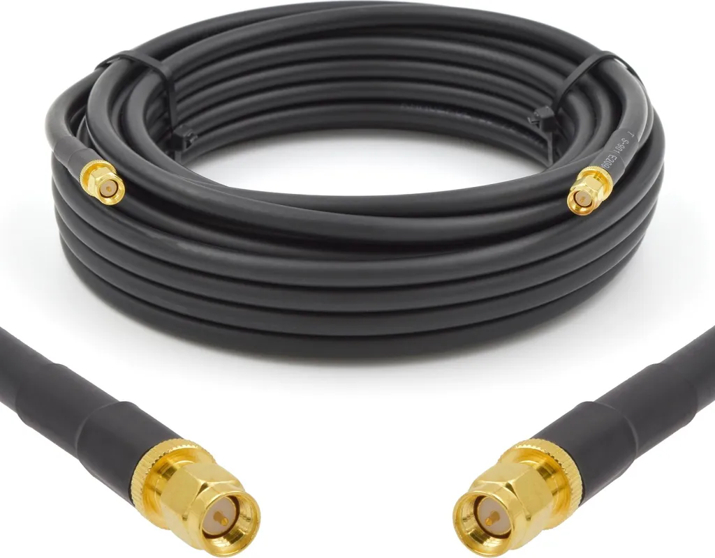 Extension Cable SMA-M to SMA-M 1m 5D-FB 50ohm RF Professional