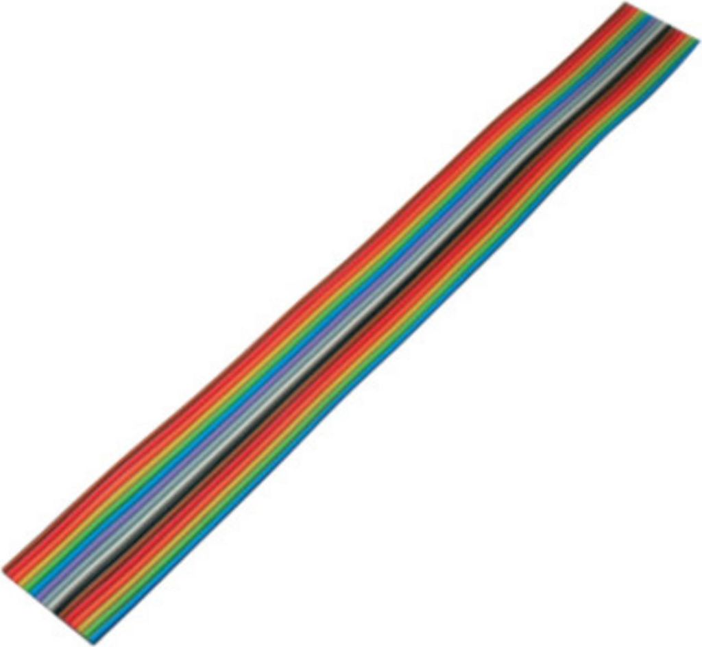 S/CONN maximum connectivity Flachkabel, farbig Raster 1,27 mm, 16 pin, 30,5m (79064)