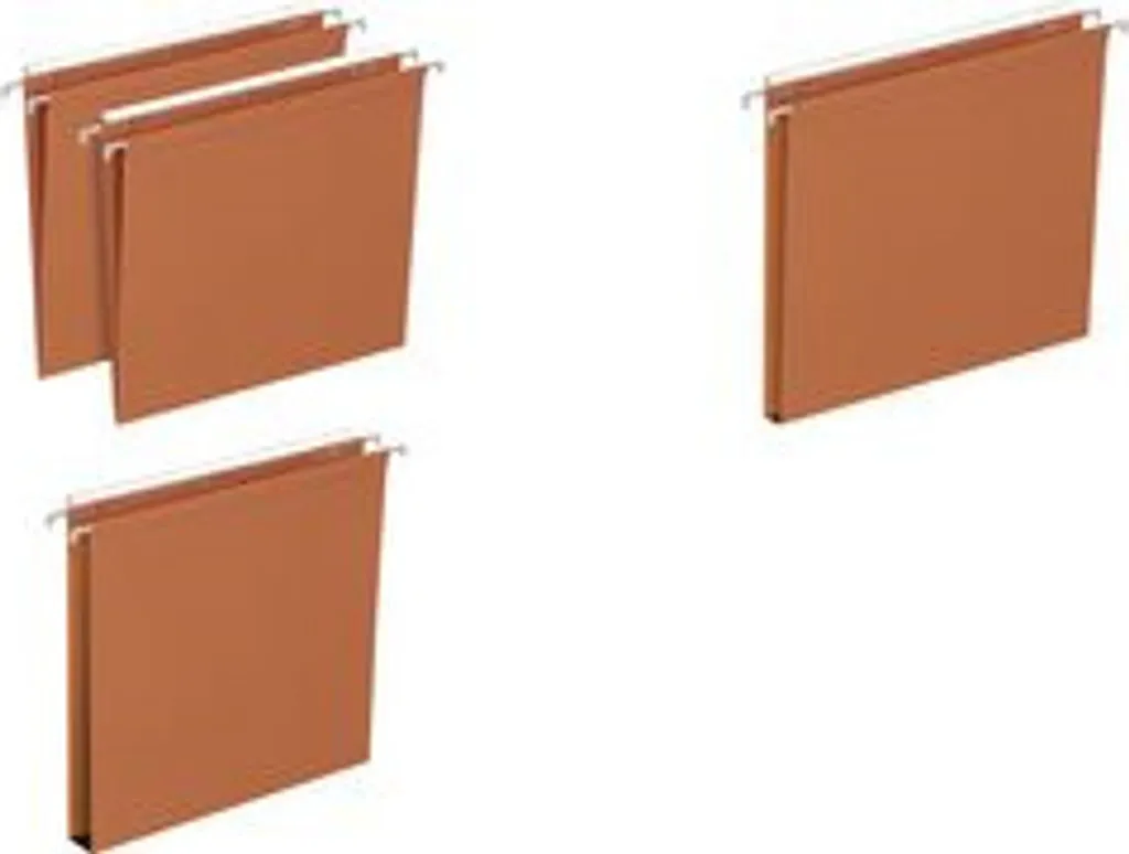 Dossier Suspendu Fond 30mm Orange : Fini les Tiroirs Encombrés !