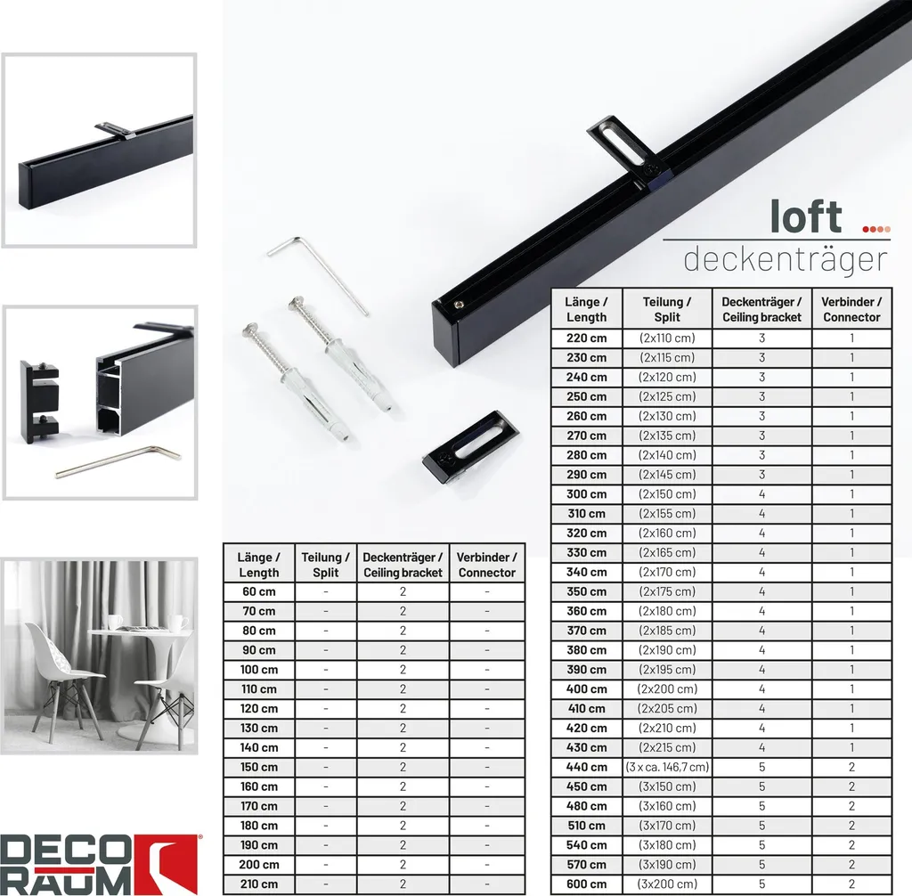Fabbrica di guide per tende in alluminio - Made in China - Pailian