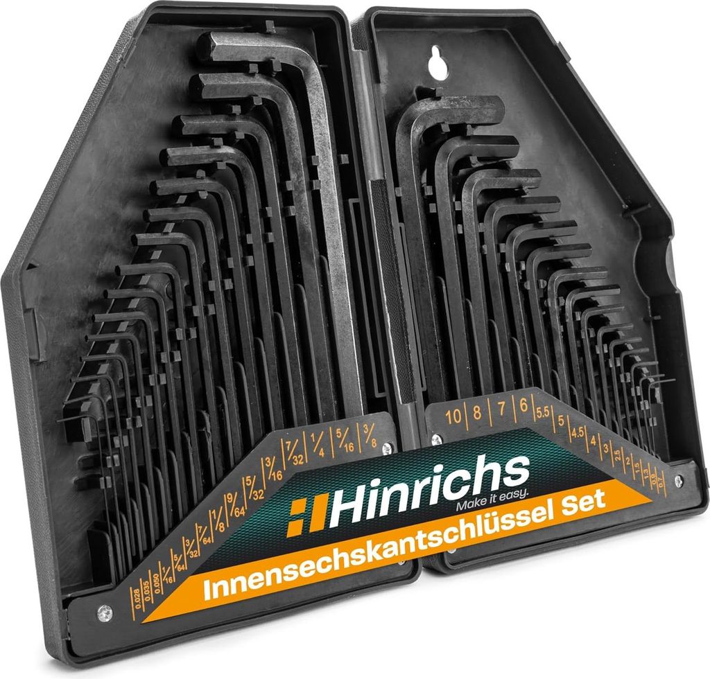 Hinrichs Sechskantschlüssel Set 30 teilig Produktbild 