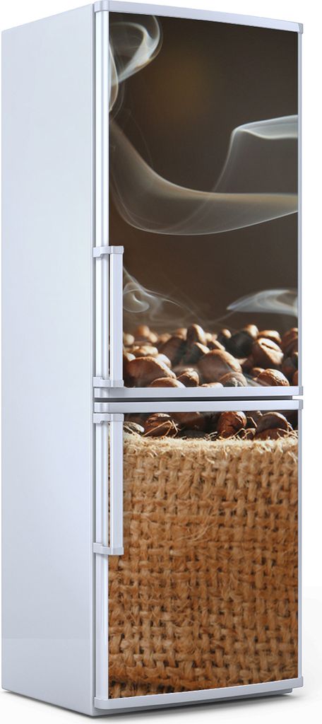 Magnete Dekorative - 70 cm x 190 cm - Küche - Magnetmatte Kühlschrankmagnete - Geröstete Kaffee Bohnen