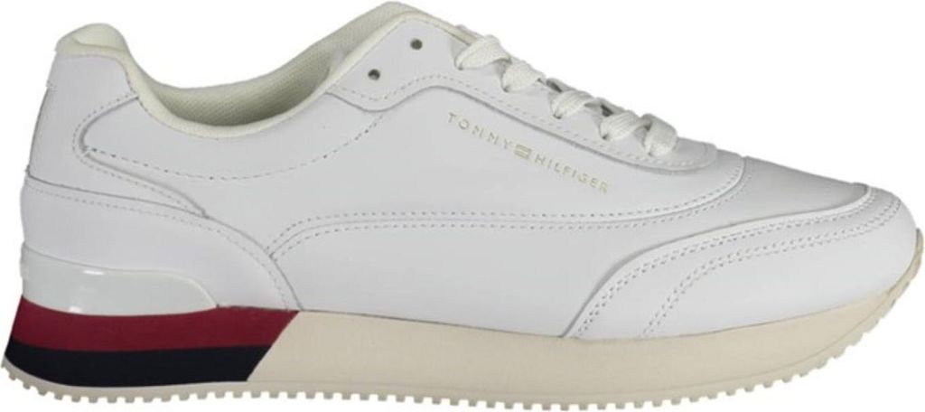 TOMMY HILFIGER DAMEN-SPORTSCHUHE WEIß : Farbe - Weiß, Größe - 39 Größe: 39 Farbe: Weiß