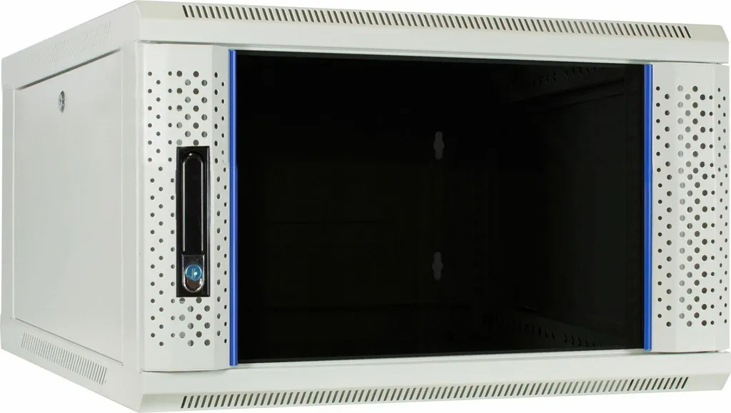 Coffret Mural 6U pour Installation Réseau WiFi et Vidéosurveillance IP