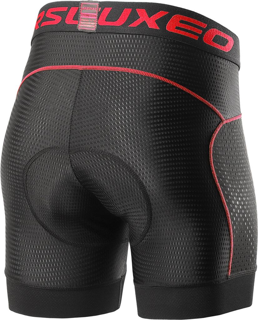 Lixada Radlerhose Herren mit Sitzpolster 5D Gepolsterte Produktbild 7