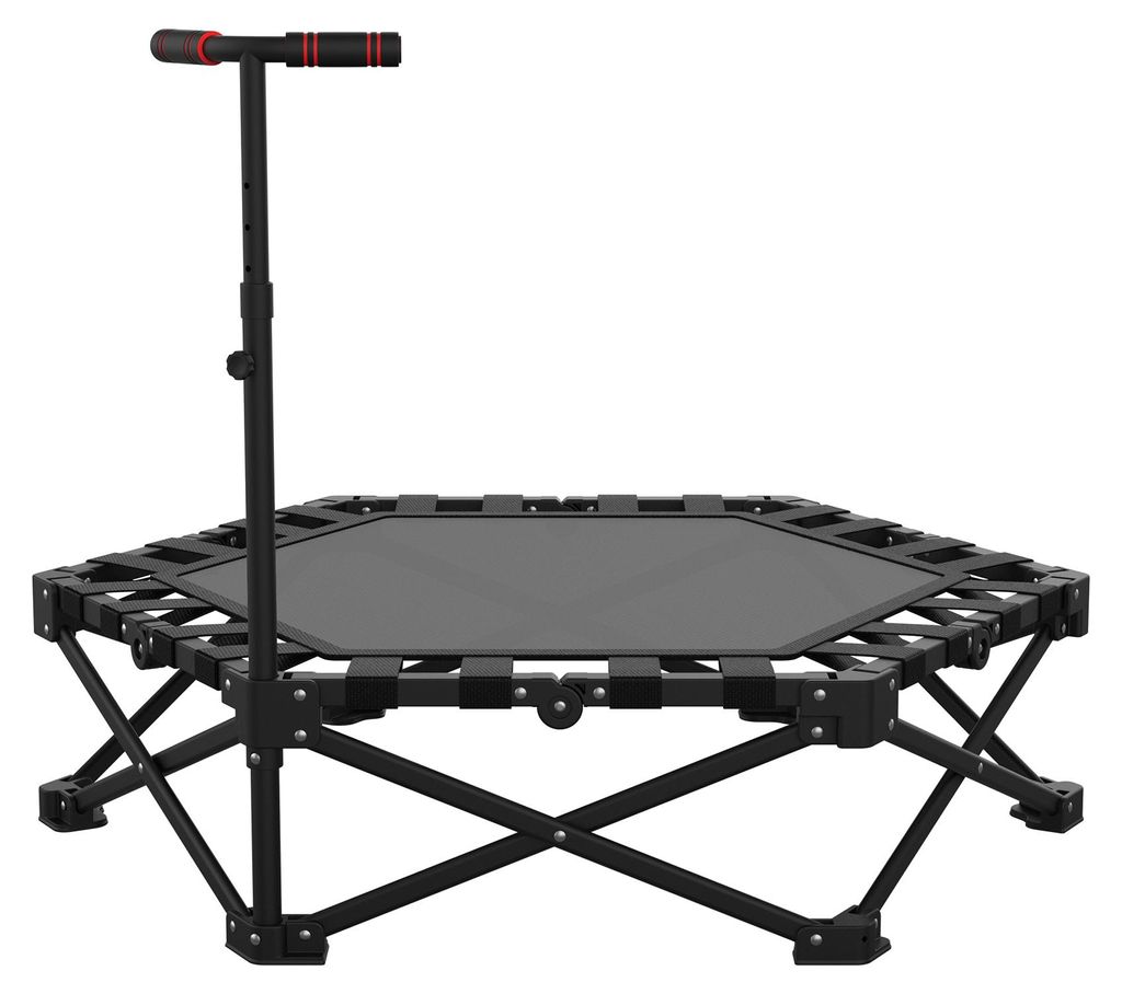 FUNTOK Fitness trampolína pre dospelých, skladacia, mini Obrázok produktu 