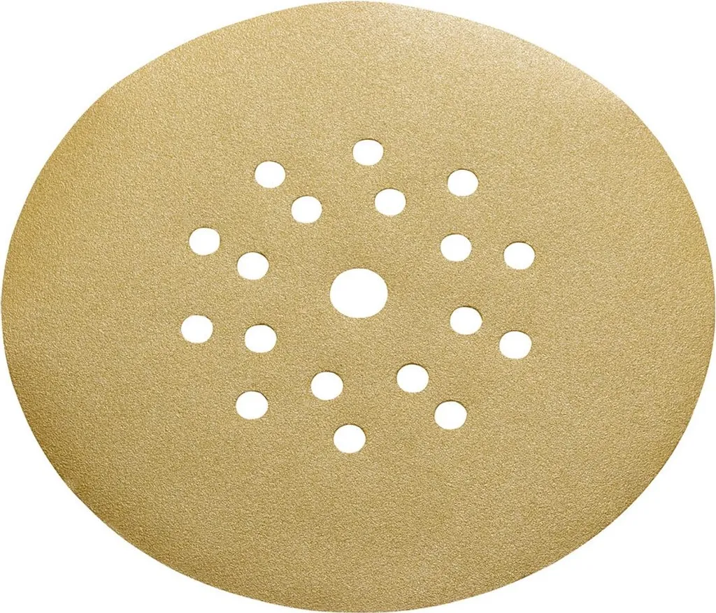 Feuilles abrasives 225 mm P40 Metabo 626641000 à fixation rapide