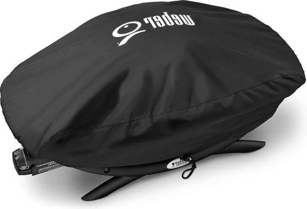 Bâche de protection pour chariot barbecue Q100/1000 imperméable et noire