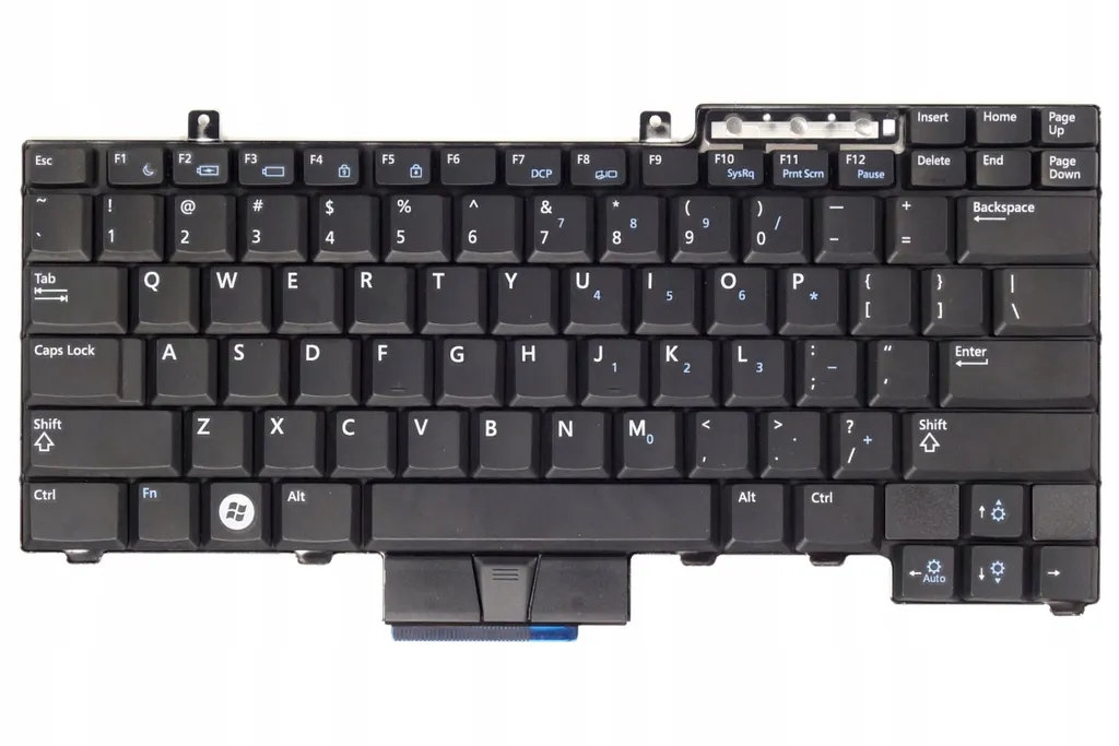 Tradebit - Tastiera per DELL | English US QWERTY INT | Piena compatibilità | Materiali di alta qualità | Modelli: E5500 E6400 E6500 E5400 E6410